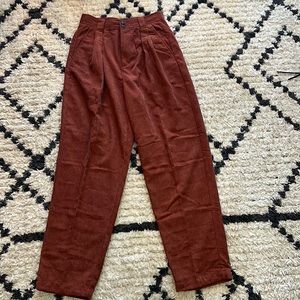 Madewell Corduroy Trousers Women’s 0 Never Worn